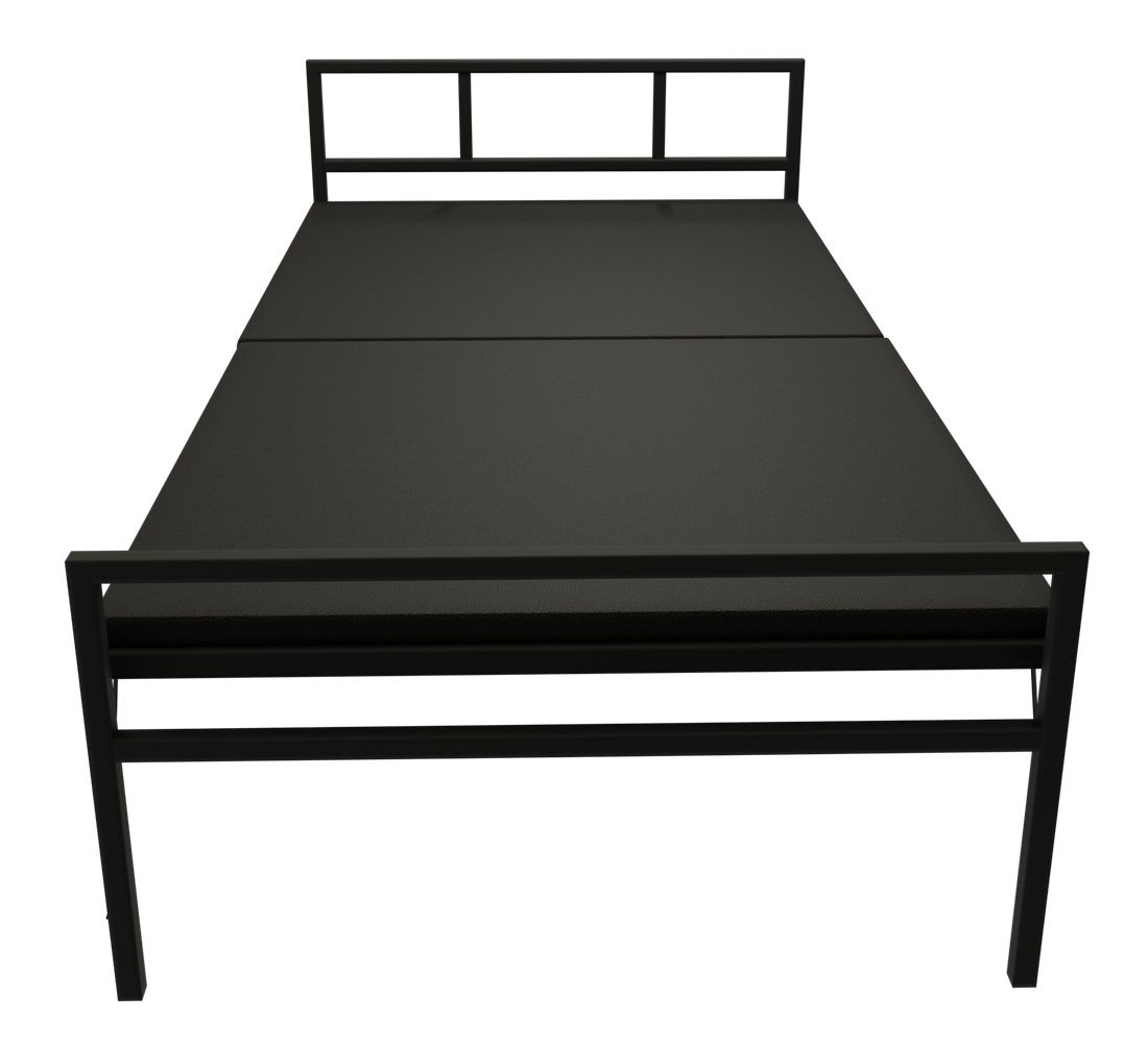 2-Fold Foldable Bed with Mattress 6x2.5ft | Foldura